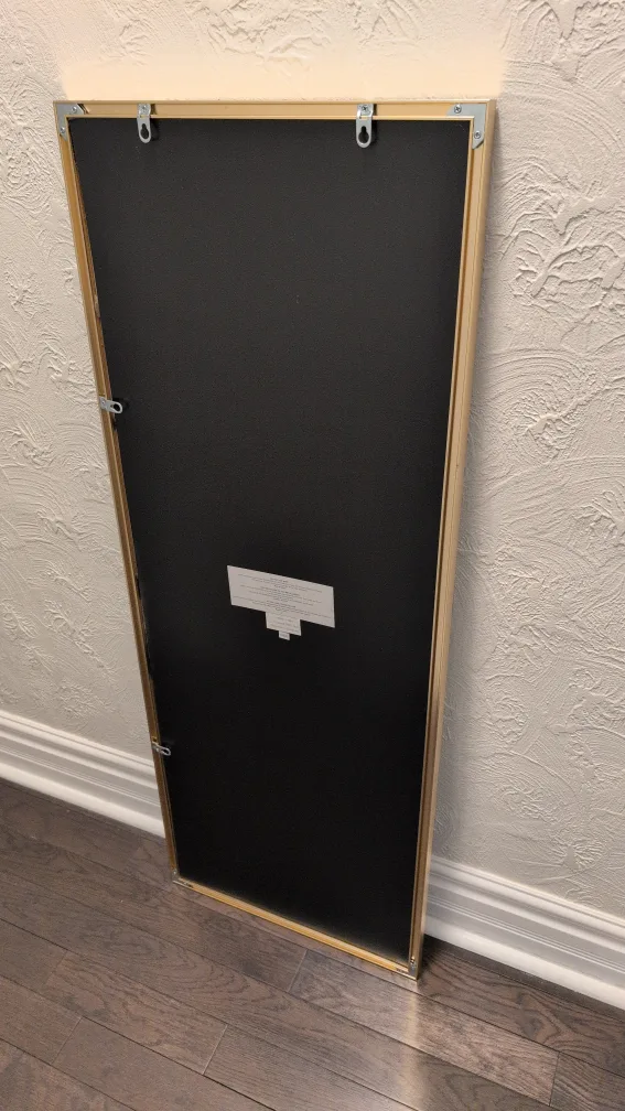 Gold Framed Mirror image indicator(2)