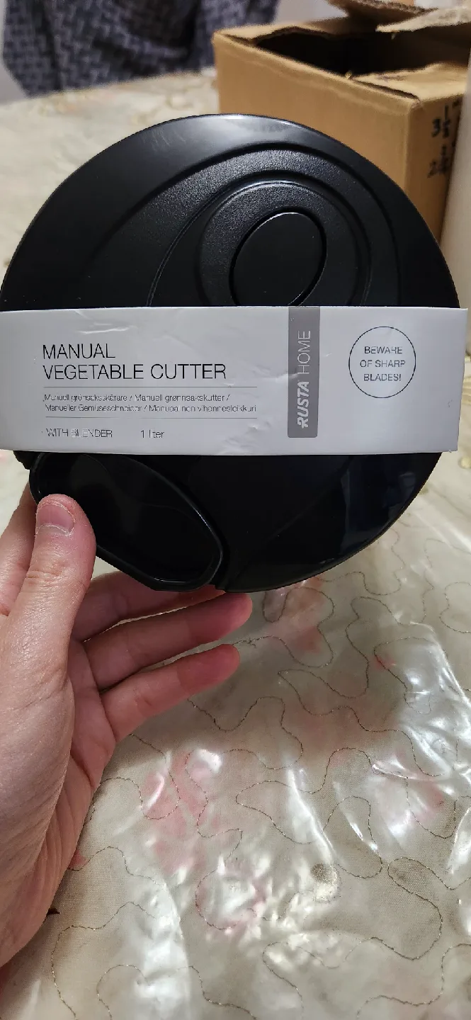 New Manual Vegetable Cutter - 1 Liter thumbnail