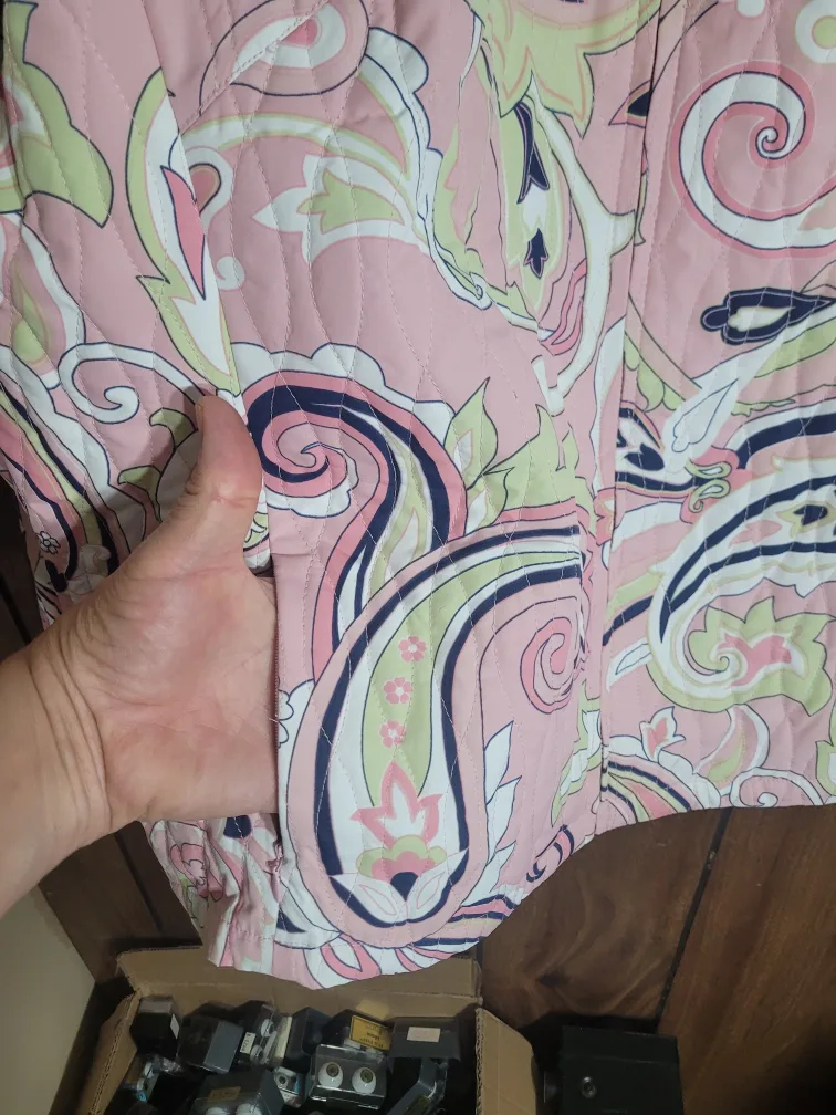 Alfred Dunner Quilted Jacket - Size 14 image indicator(3)