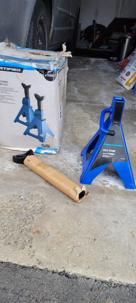 Certified 6-Tonne Axle Stands