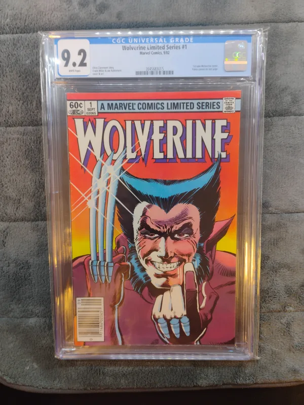 Wolverine Limited Series #1 CGC 9.2 thumbnail
