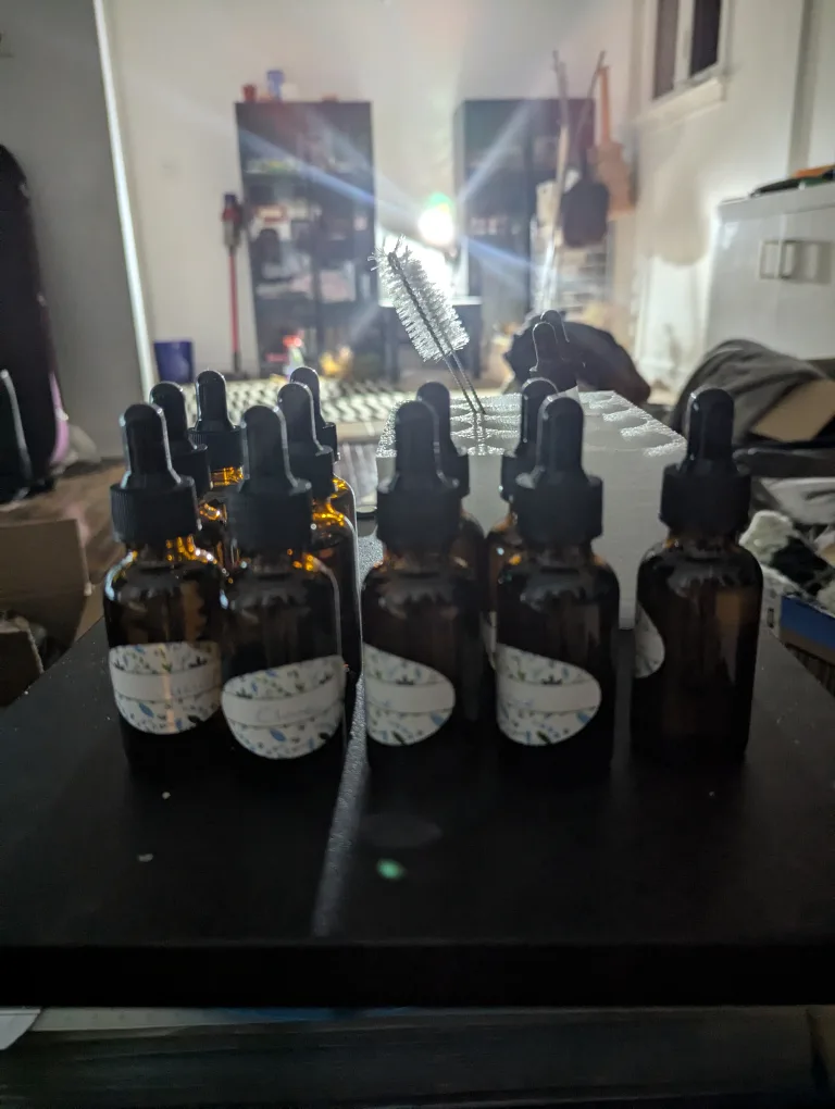 Natural oils in 1 oz dropper bottle - 11 total image indicator(2)