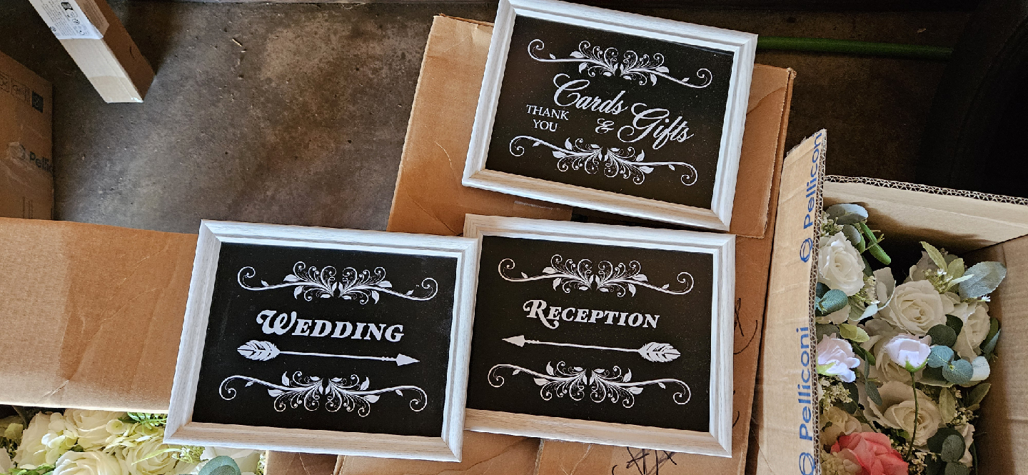wedding signs