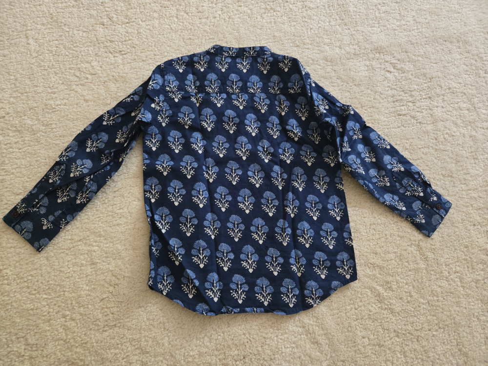 Boys Cotton Short Kurta/ Shirt - Size 5/6 Years - photo 4
