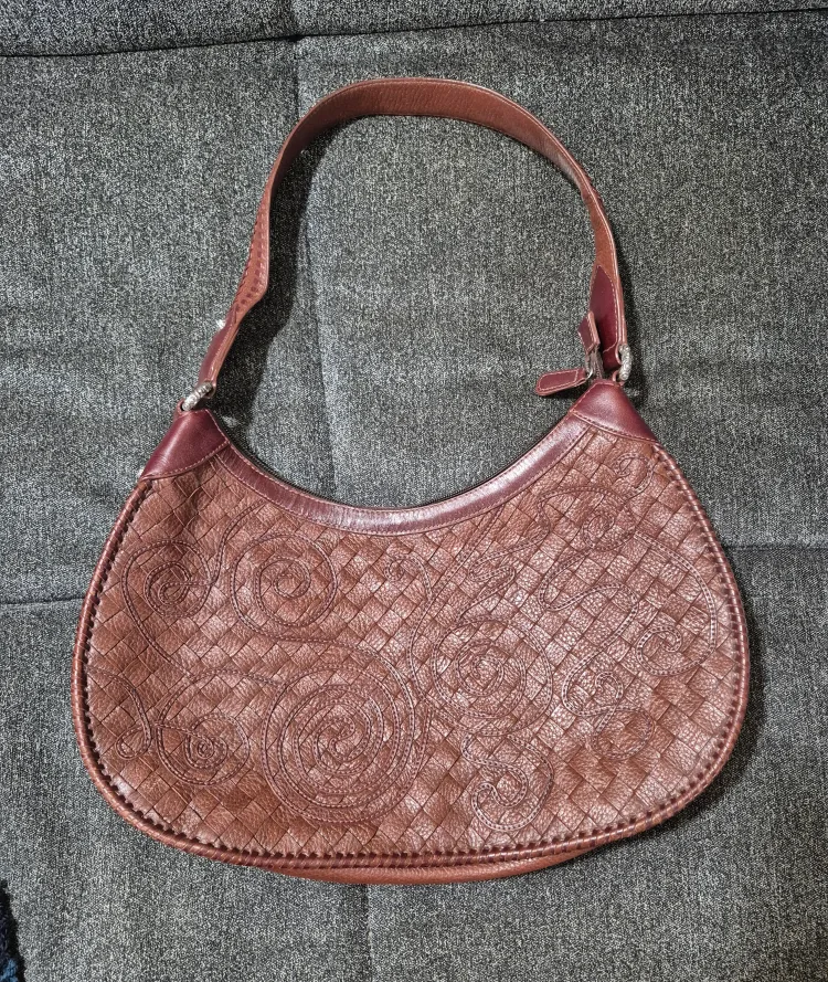 Brighton Brown Leather Shoulder Bag thumbnail