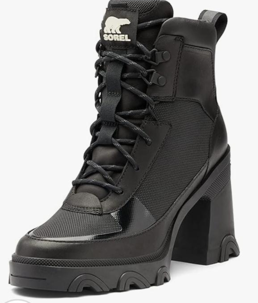 Sorel Women's Brex Heel Lace Boot - Black, Size 7 - photo 2