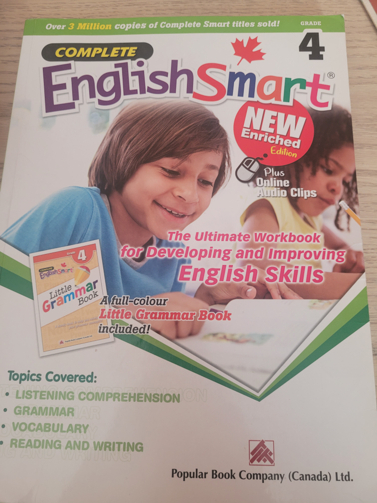 Complete English Smart Grade 4 Workbook