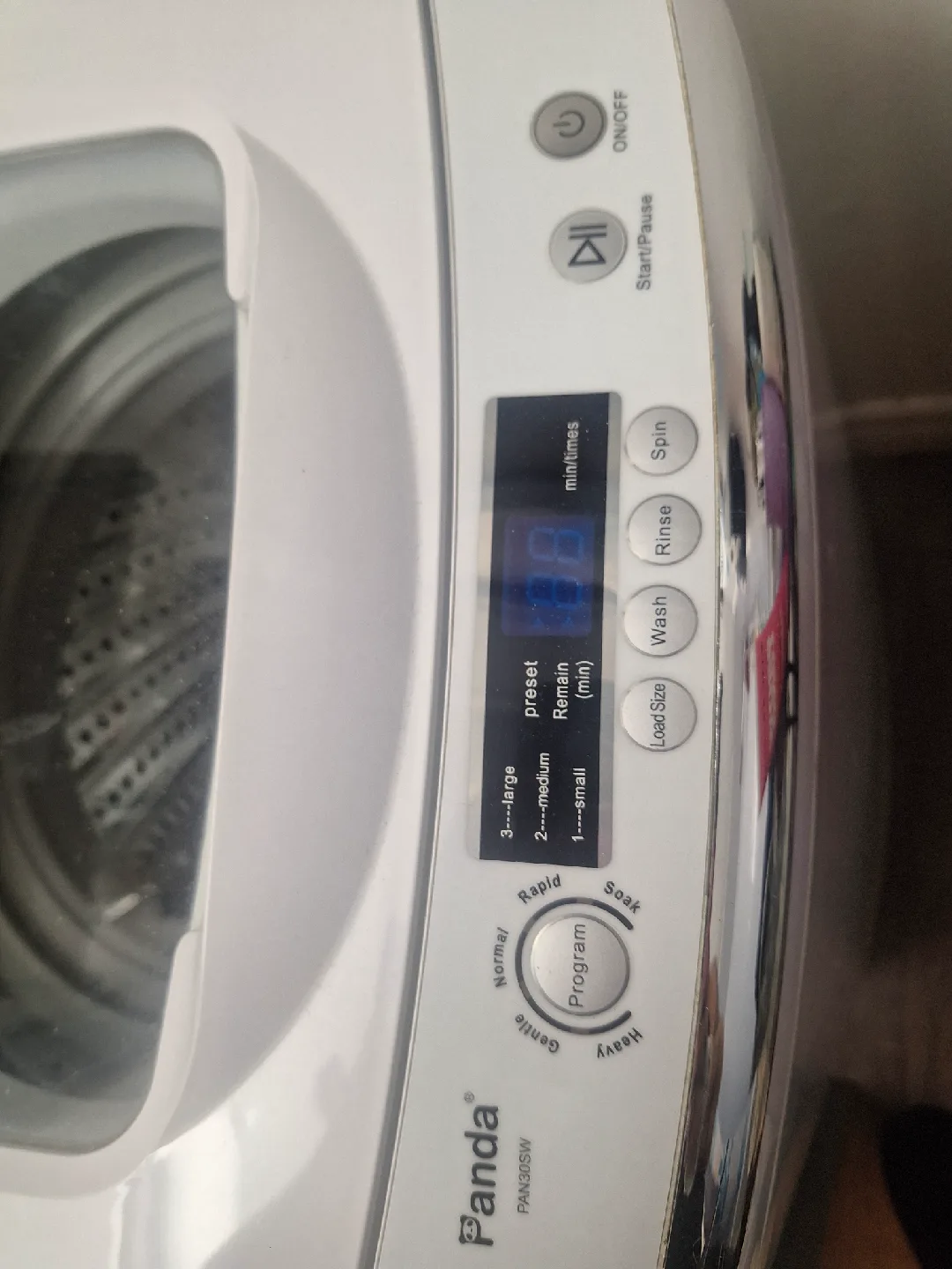 WOULD LIKE GONE ASAP. Panda Portable Washing Machine - 0.9 Cu.ft image indicator(3)