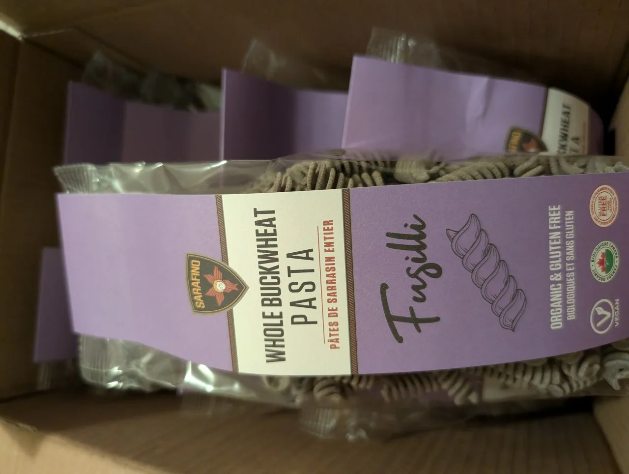 Sarafino Whole Buckwheat Pasta Fusilli image indicator(3)