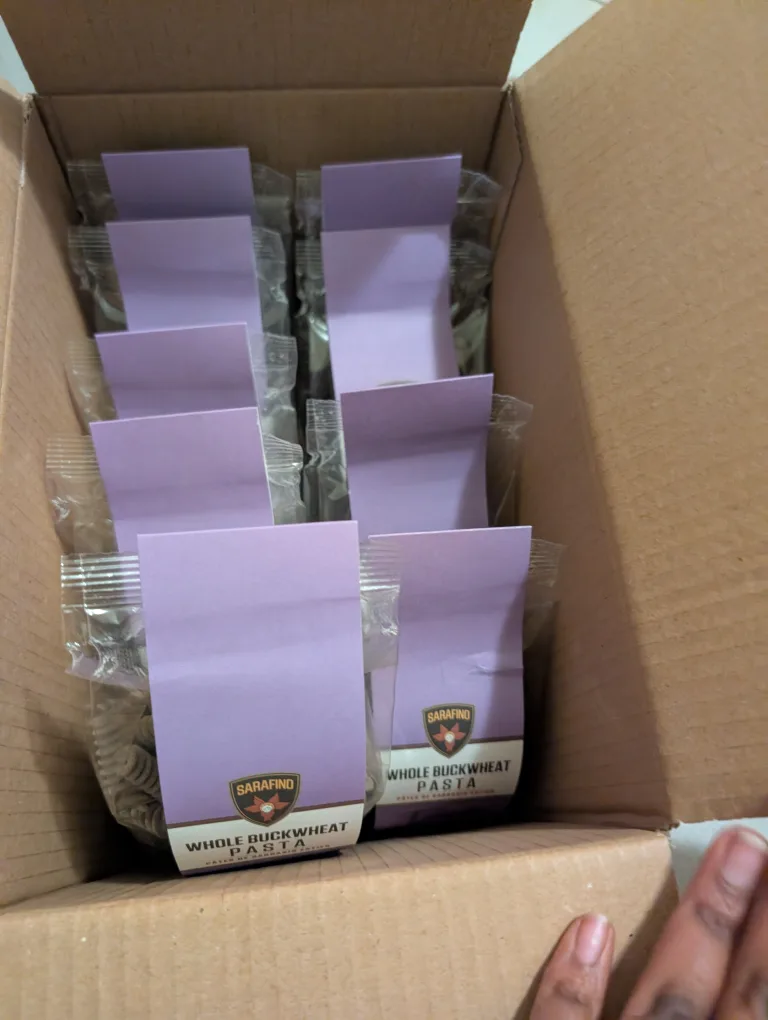 Sarafino Whole Buckwheat Pasta Fusilli image indicator(2)