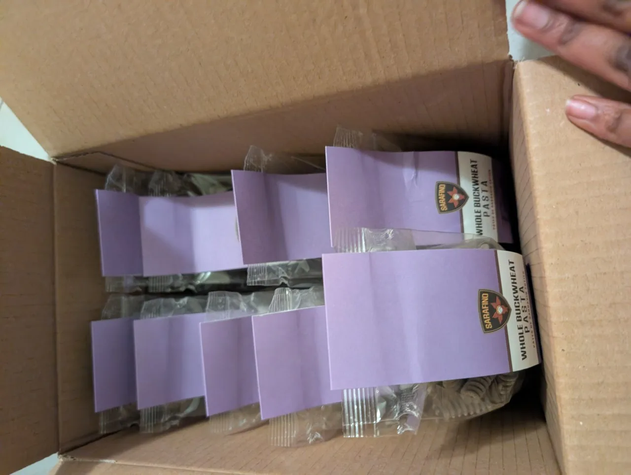 Sarafino Whole Buckwheat Pasta Fusilli image indicator(4)