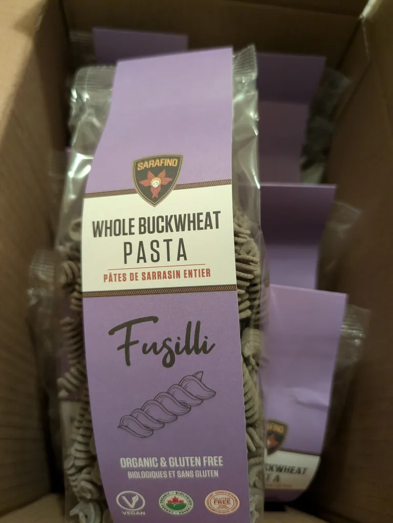 Sarafino Whole Buckwheat Pasta Fusilli thumbnail