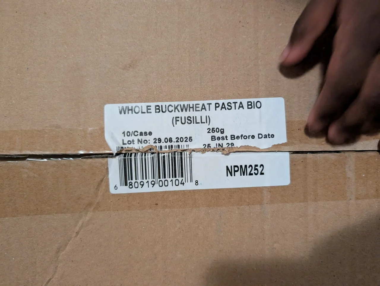 Sarafino Whole Buckwheat Pasta Fusilli image indicator(9)