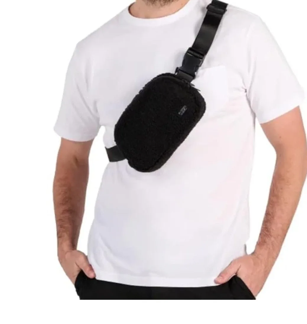 NEW Lolë Convertible Fleece Belt & Cross Body Unisex Bag thumbnail