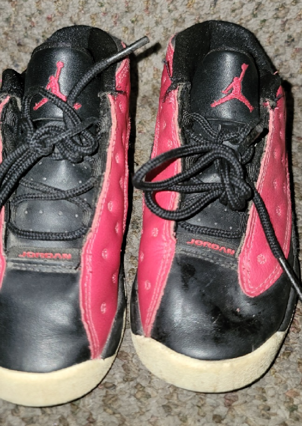 Jordan 13 Retro Black/Pink Size 6C size 9 - photo 3