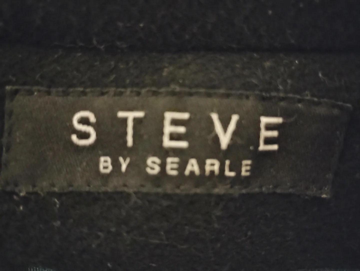 WOMAN'S BLACK WOOL COAT (SIZE 12) image indicator(4)