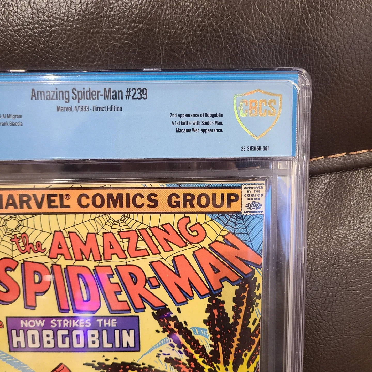 Amazing Spider-Man #239, Marvel Comics, CBCS 9.0 image indicator(5)
