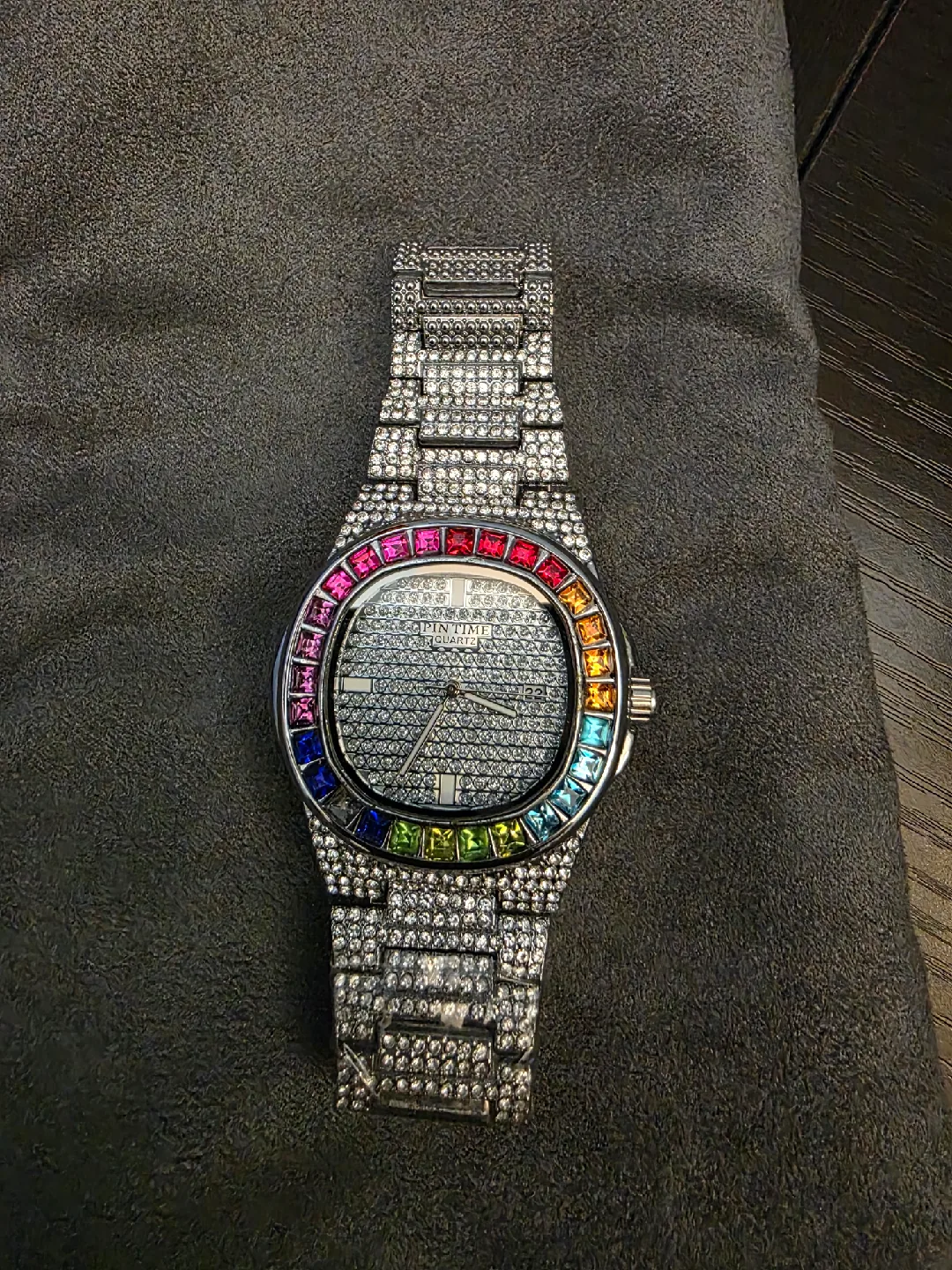 Spin Time Diamond Quartz Watch thumbnail
