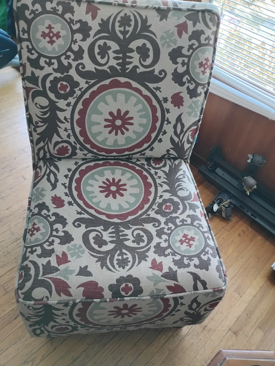 Patterned Accent Chair thumbnail