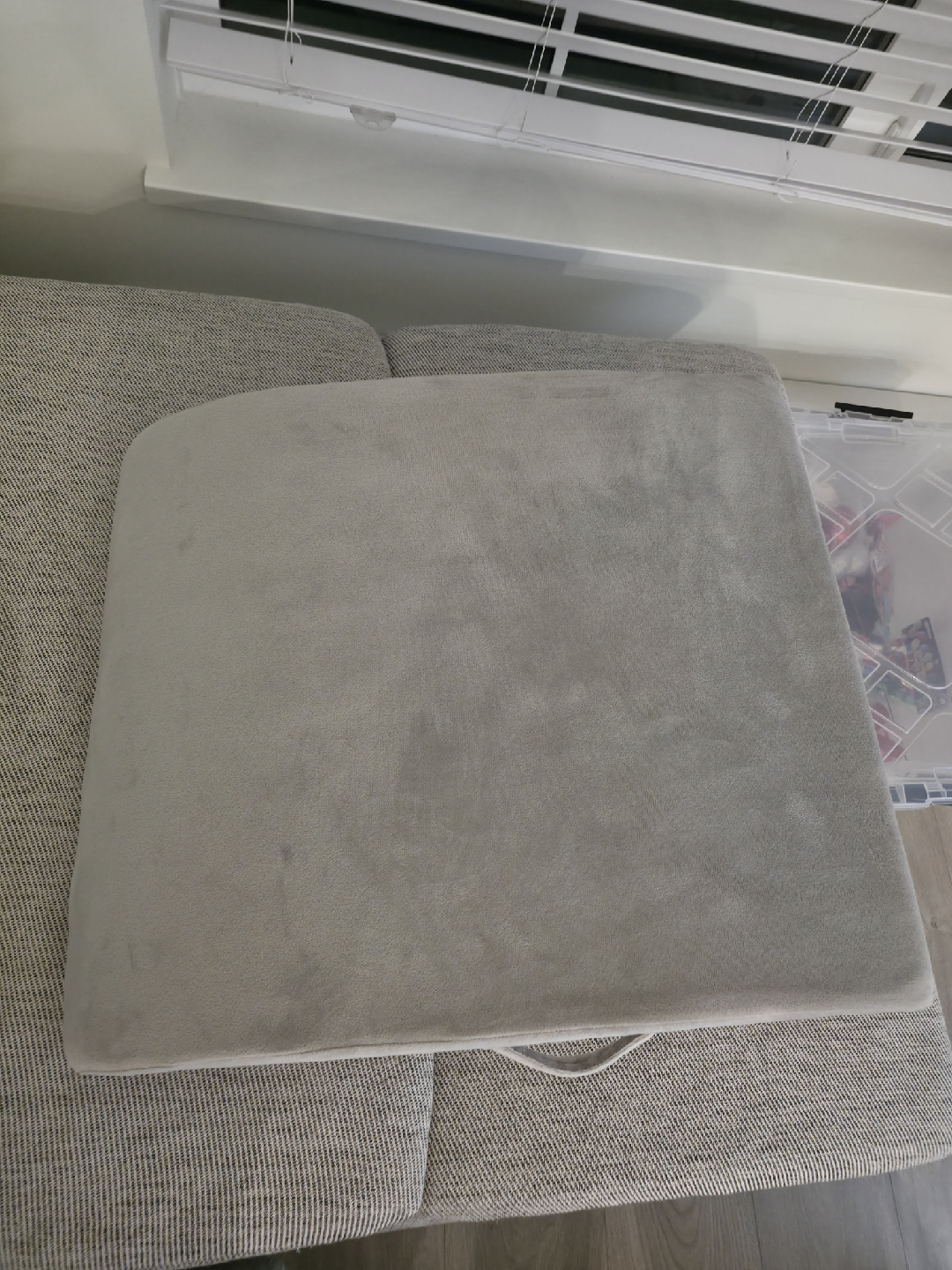 leg Wedge Pillow - Grey - photo 2