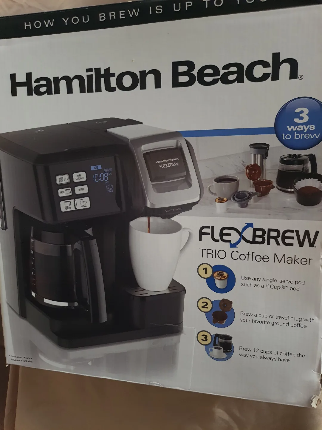 Hamilton Beach FlexBrew TRIO Coffee Maker image indicator(2)