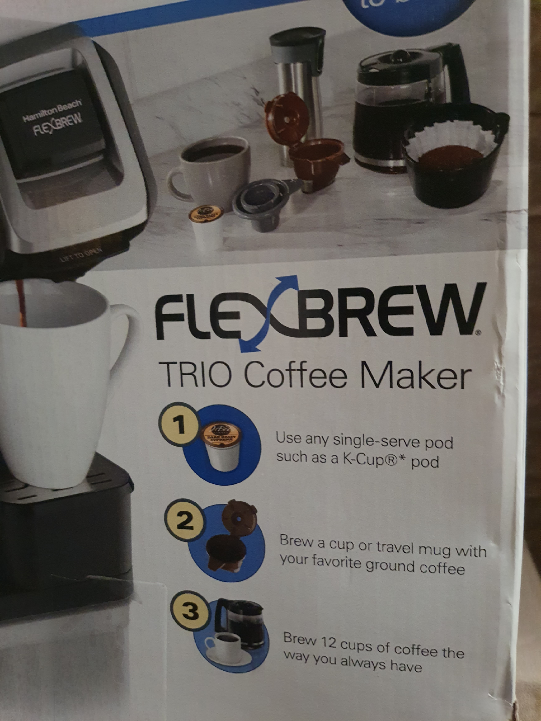 Hamilton Beach FlexBrew TRIO Coffee Maker - photo 3