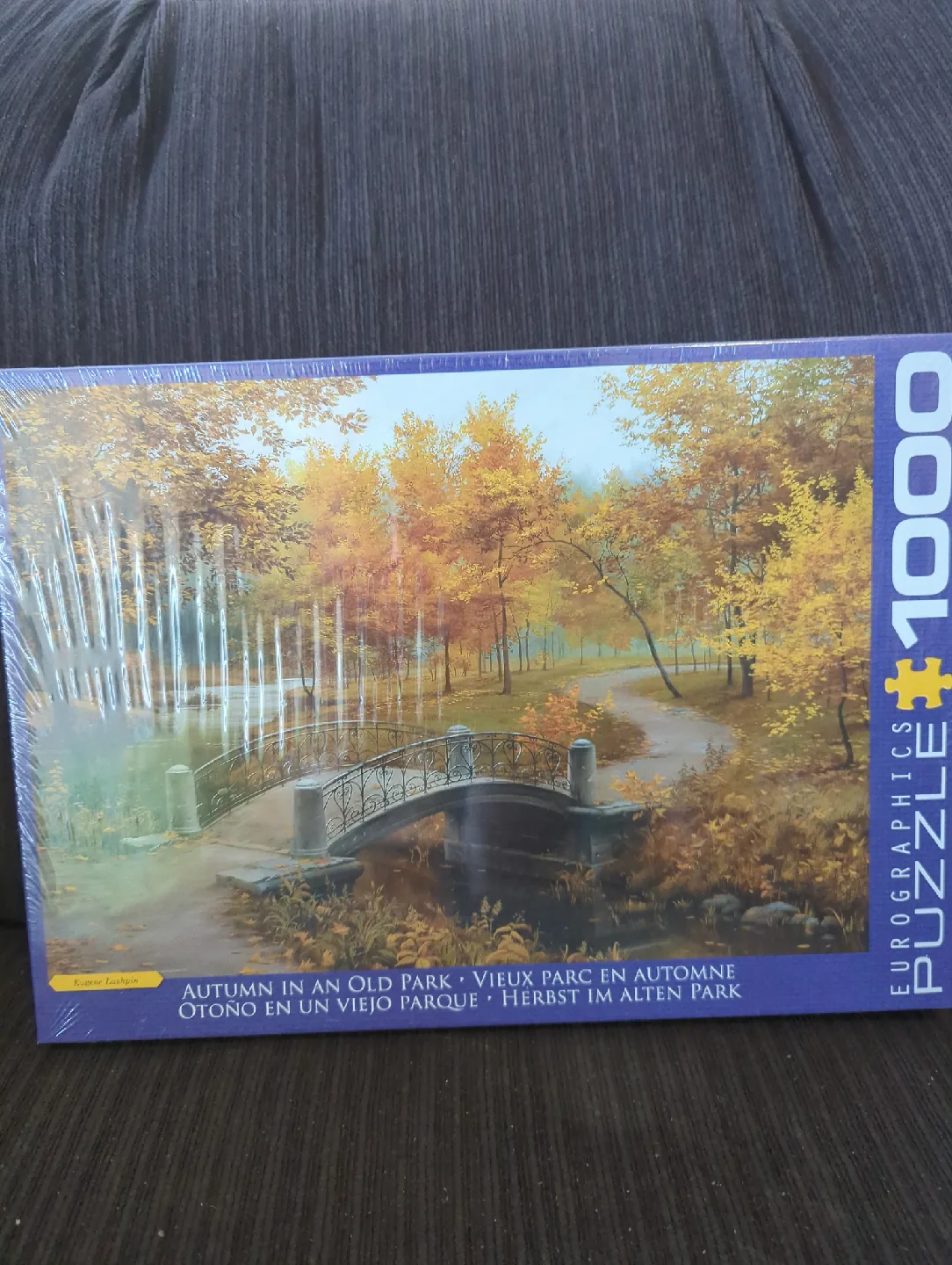 Eurographics 1000 Piece Puzzle - Autumn in an Old Park thumbnail