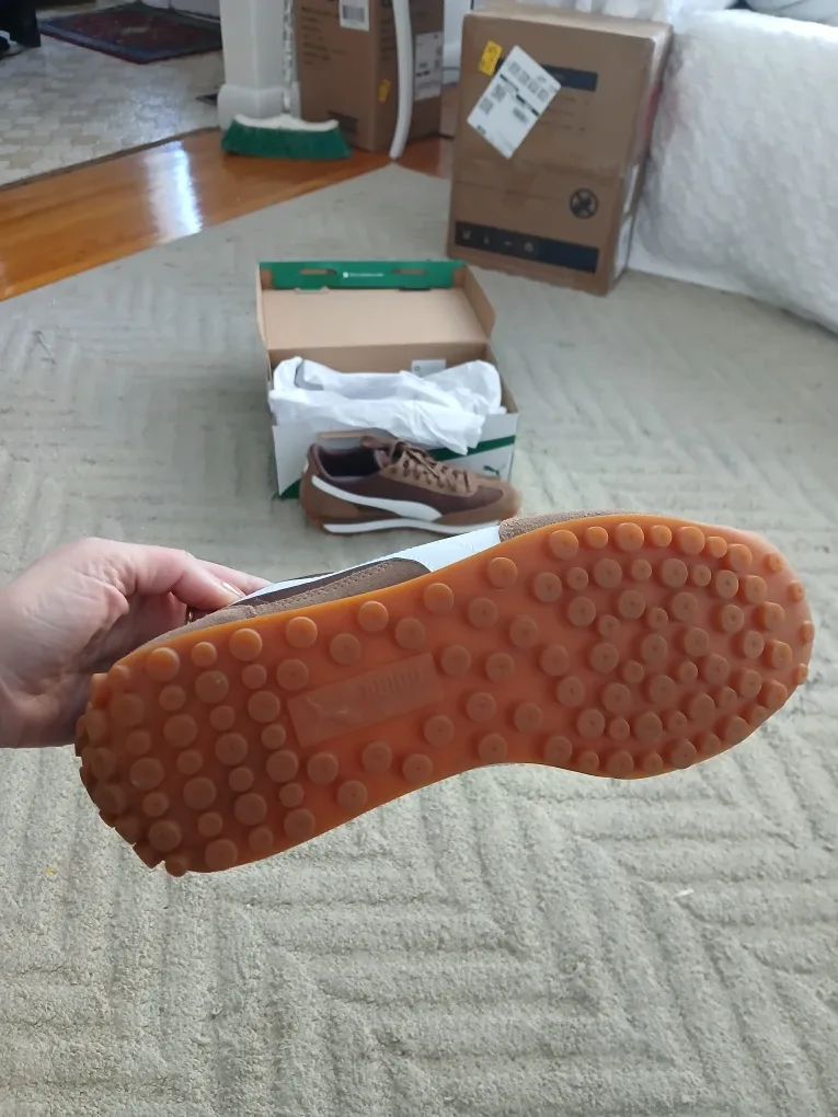 Brand New Puma Easy Rider S&N Wns Coffee Brown - Size 10 image indicator(3)