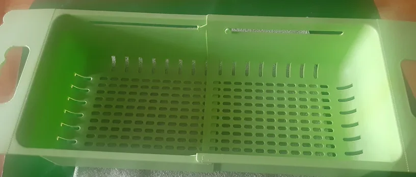 Green Expandable Sink Colander image indicator(7)