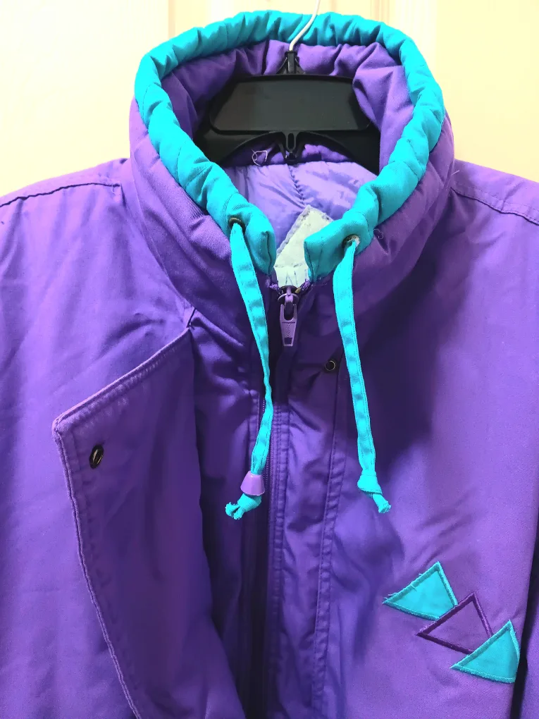 🧥Vintage Down Women's Zippered Coat/Jacket🧥 image indicator(2)