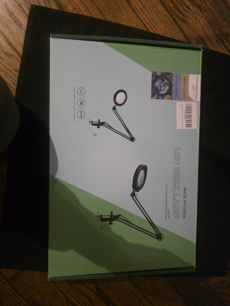 LED Desk Lamp Optical Magnifying Lamp - New in Box