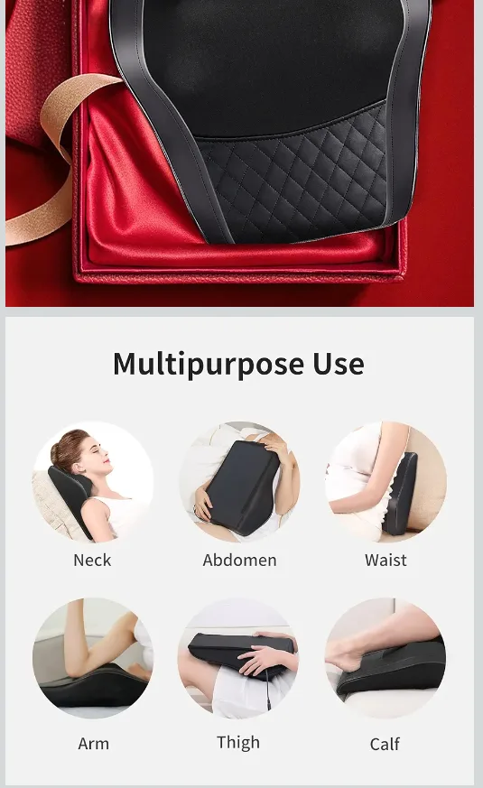 Shiatsu Back Massager with Heat & Remote image indicator(5)