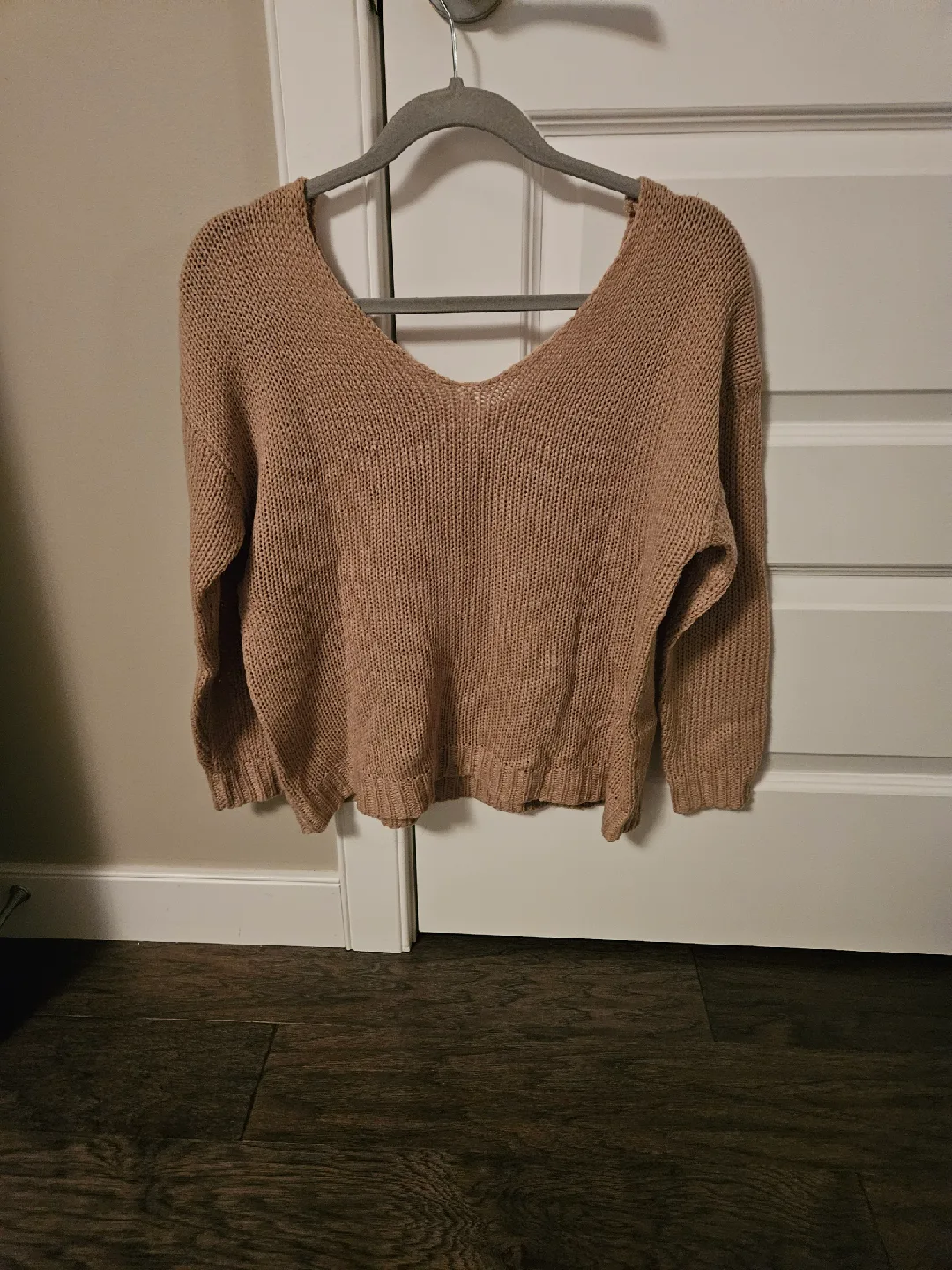 Beige Knit Sweater
