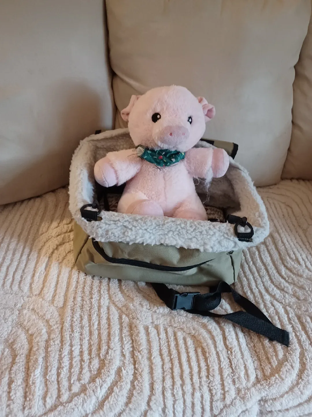 Dog Carrier car seat, Beige image indicator(2)