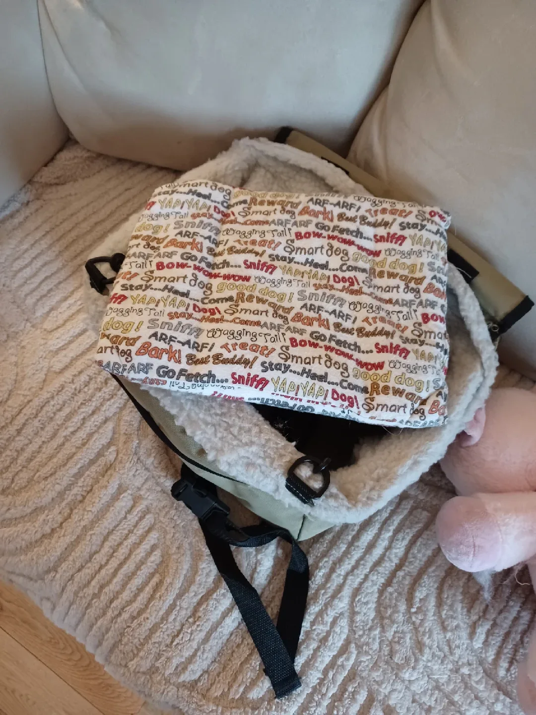 Dog Carrier car seat, Beige image indicator(3)