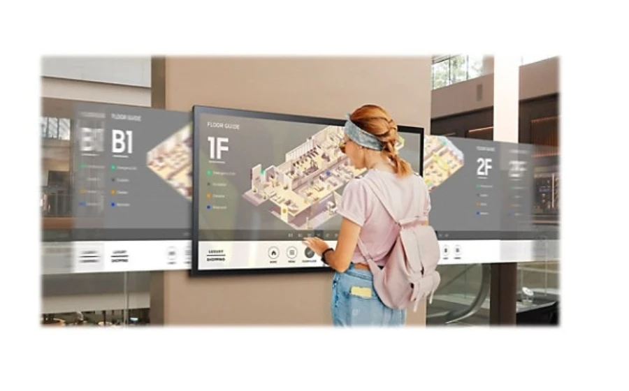 SAMSUNG  QM55B-T 55" Class LED-backlit 4K - for digital signage - photo 4