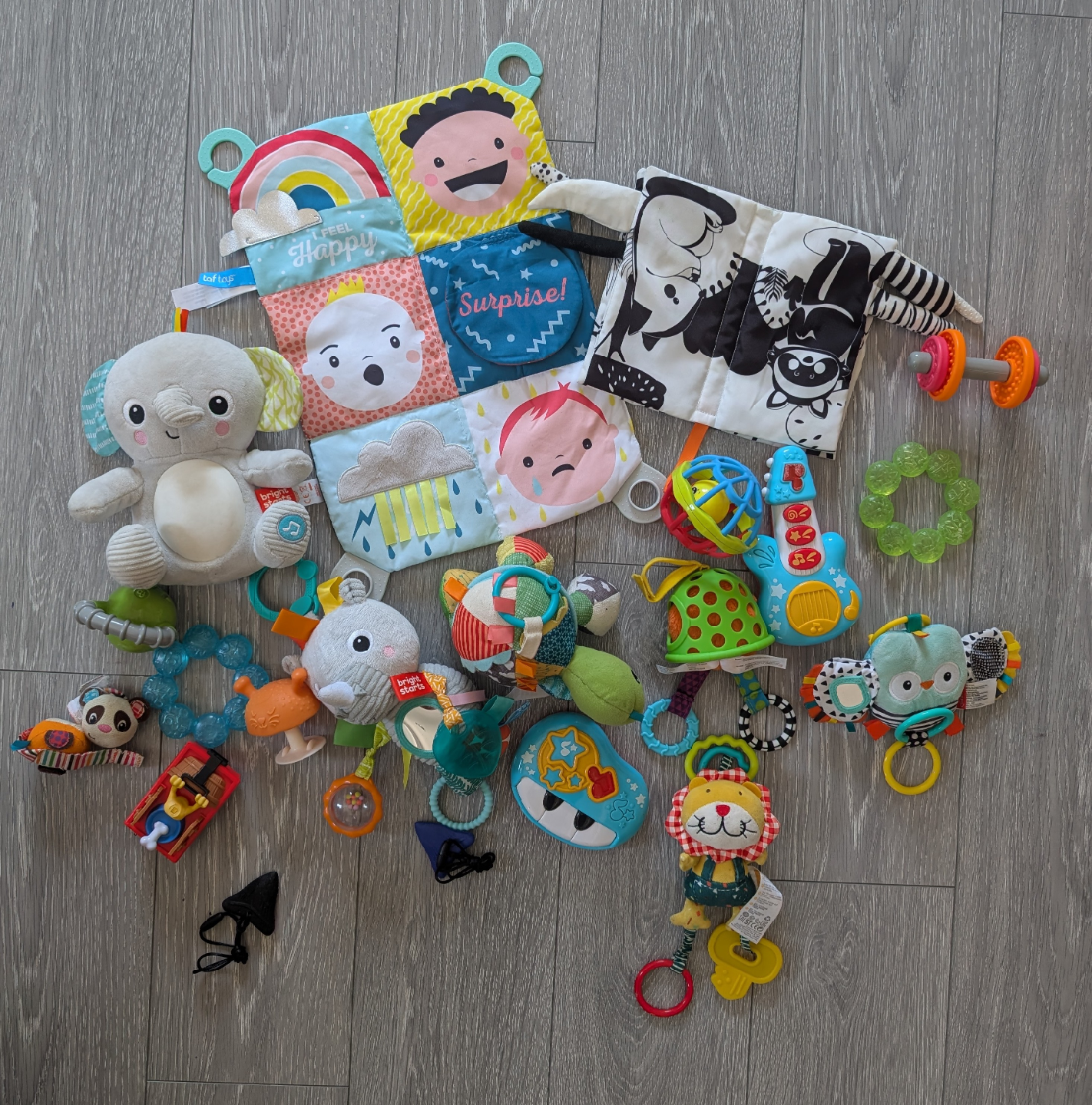 Baby Toys Lot - Bright Starts, Taf Toys