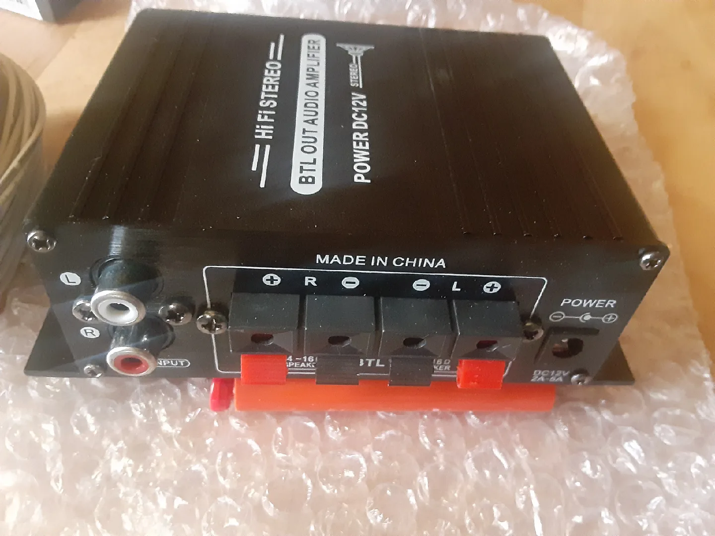 Mini HiFi Audio Amplifier - Power DC12V image indicator(3)