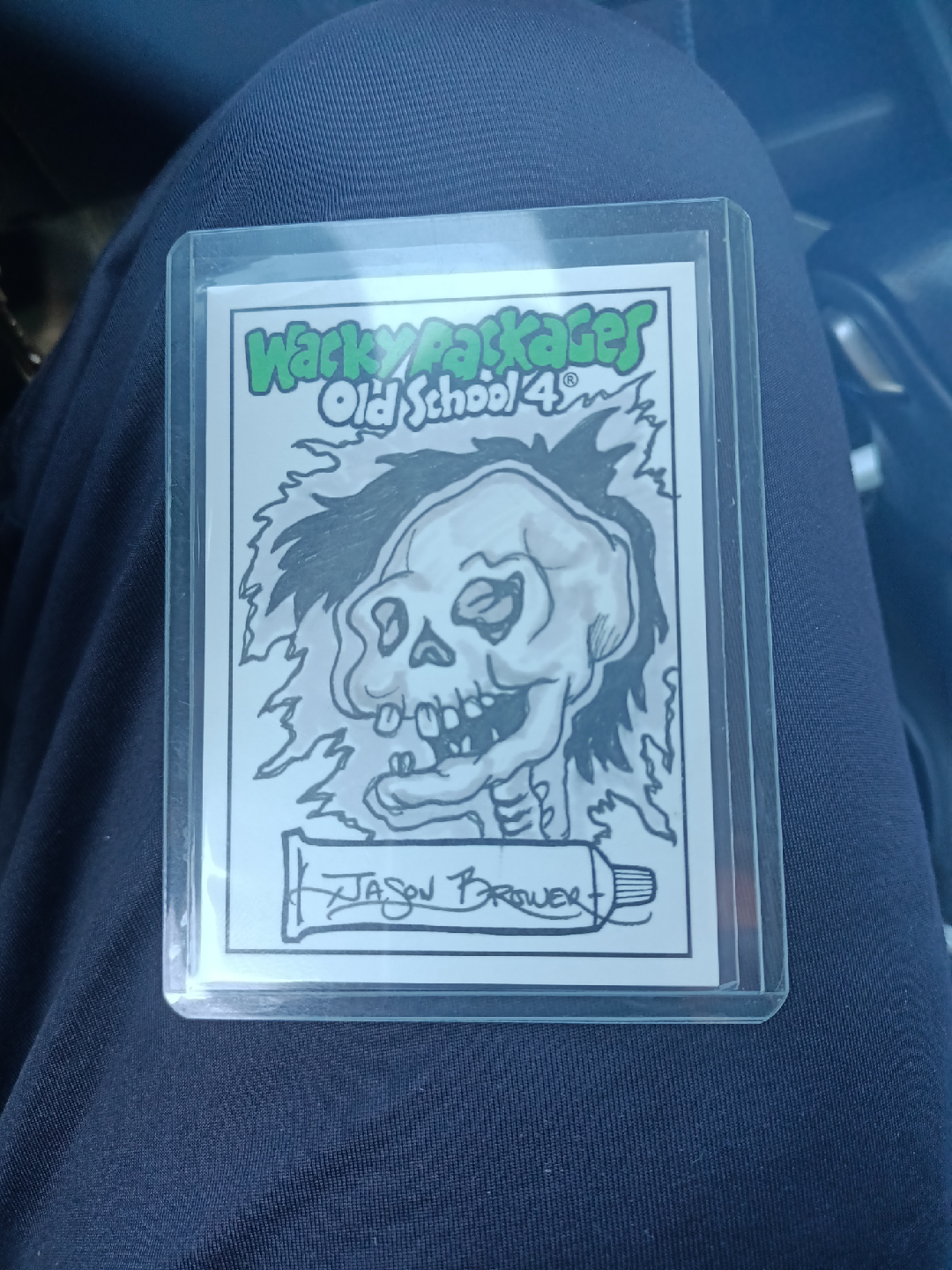 Wacky Packages Old School 4 Sketch Card