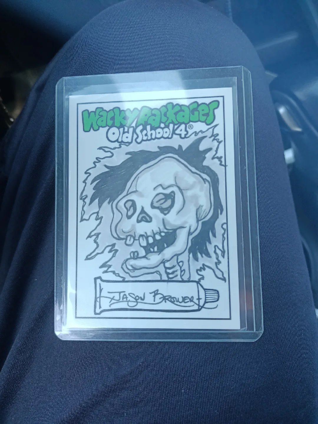 Wacky Packages Old School 4 Sketch Card thumbnail