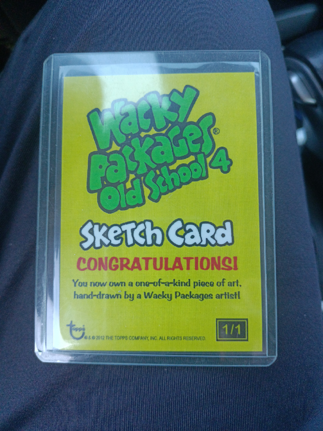 Wacky Packages Old School 4 Sketch Card - photo 2