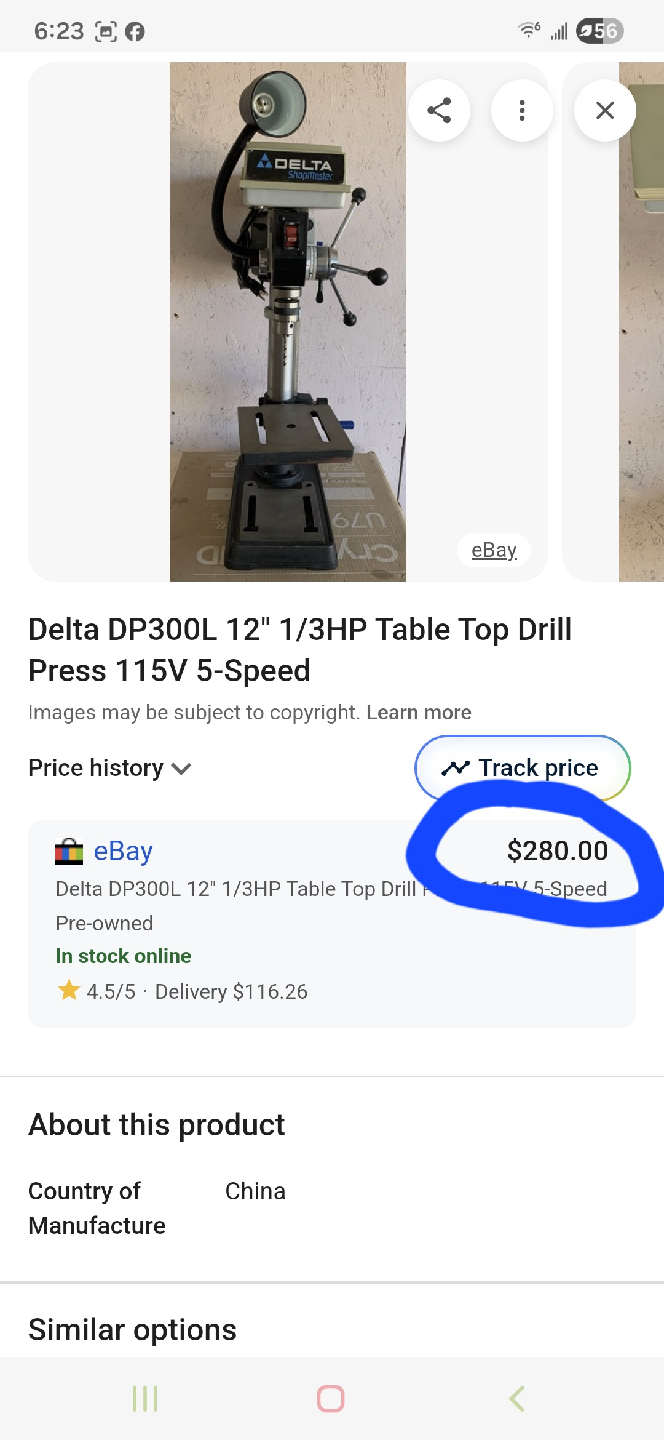 Delta DP300L 12" Drill Press - photo 3