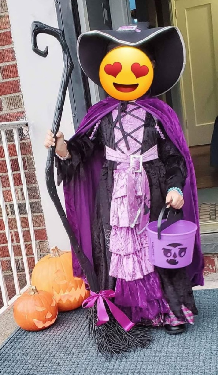 🥕Halloween Witch Costume 3-4 years old