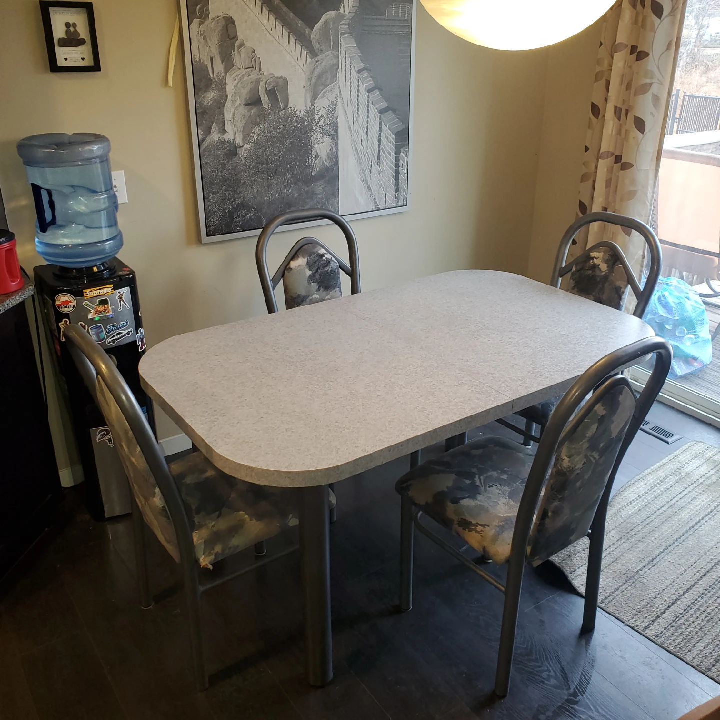 Dining Table with 5 Chairs