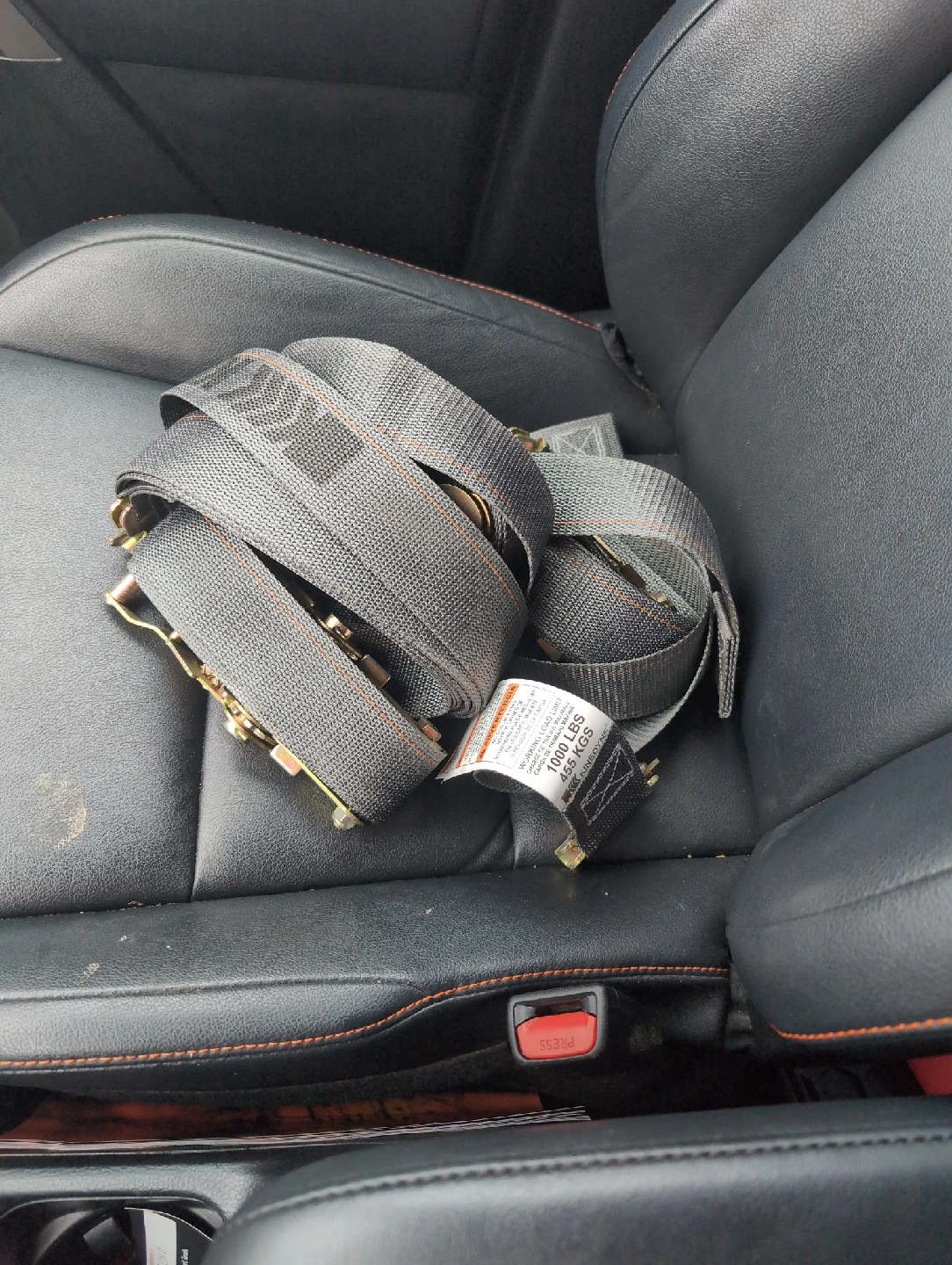Heavy Duty Ratchet Tie Down Straps - photo 2