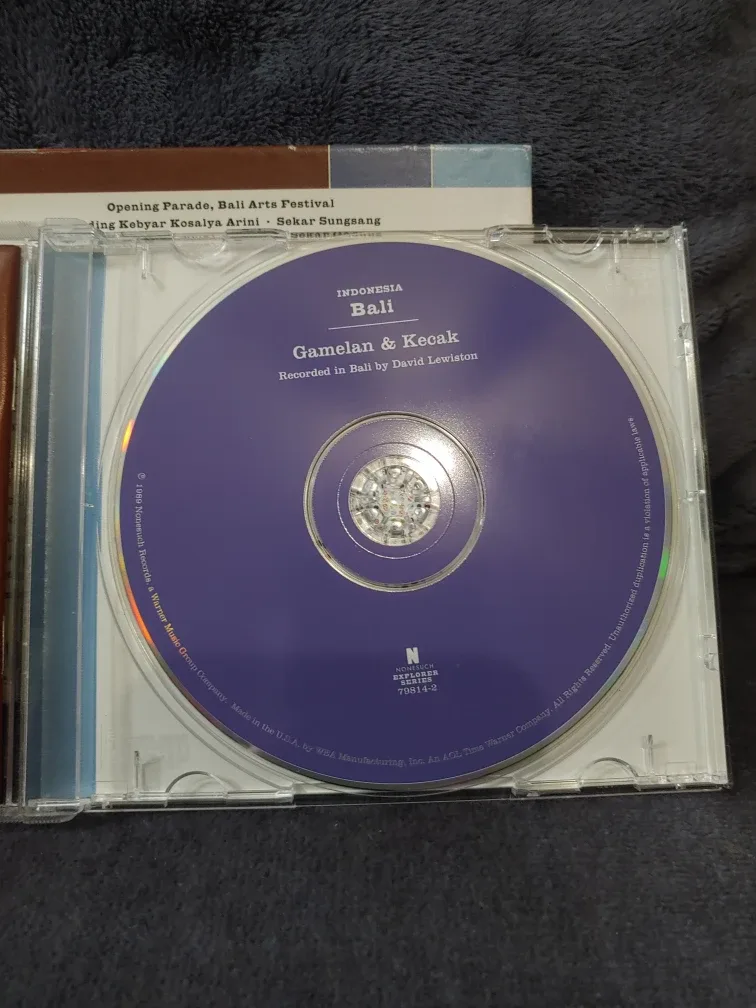 Indonesia Bali Gamelan & Kecak CD image indicator(3)