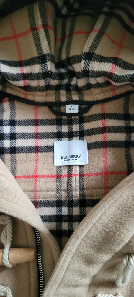 Burberry Kids Duffle Coat - Size 3 image indicator(2)