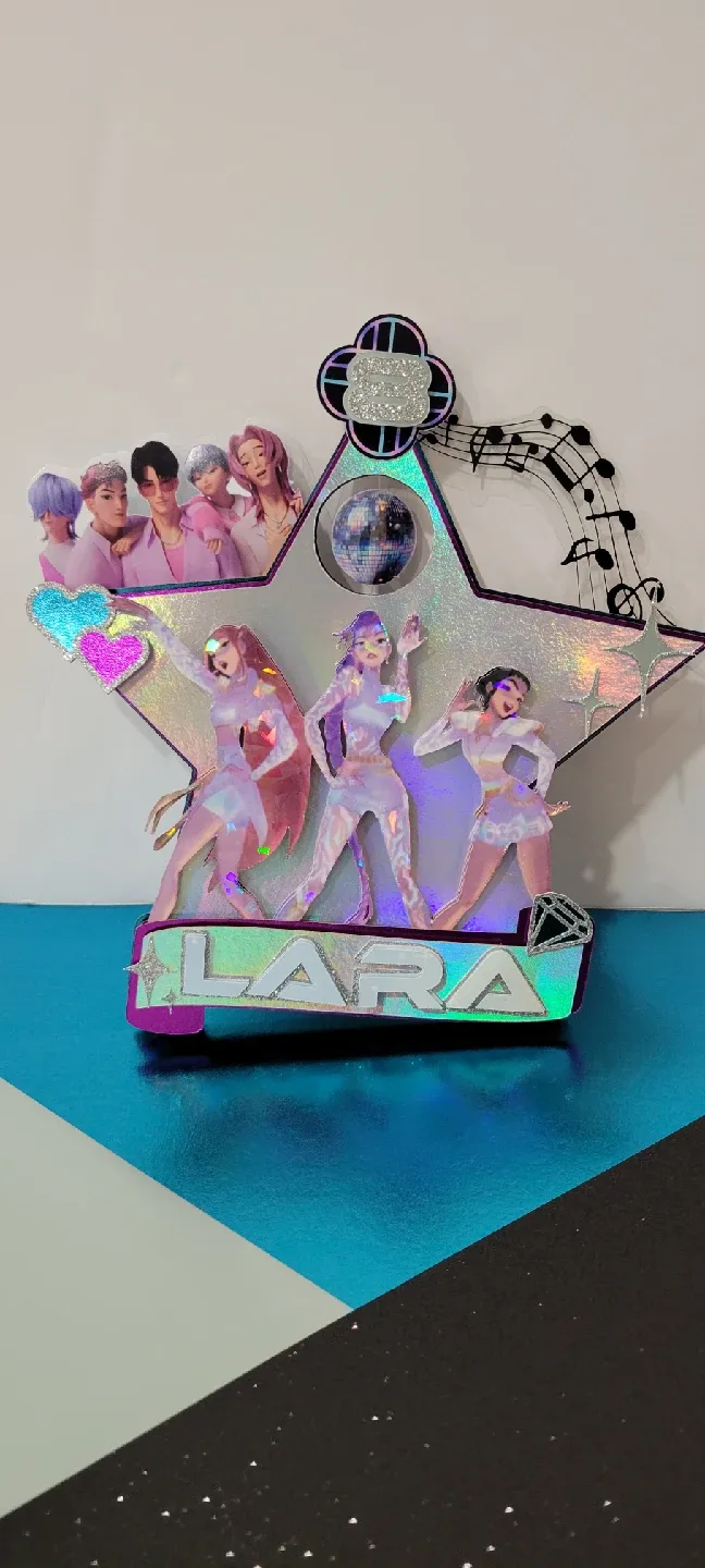 kpop hunter Cake Topper image indicator(2)