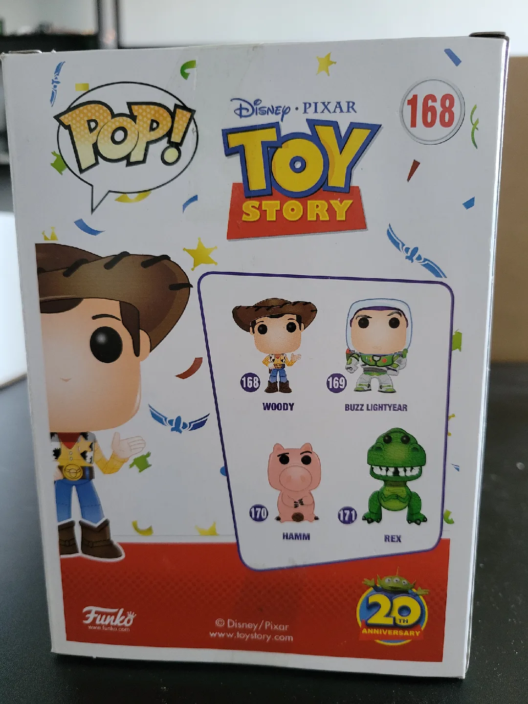 Funko Pop! Disney Pixar Toy Story Woody #168 image indicator(3)