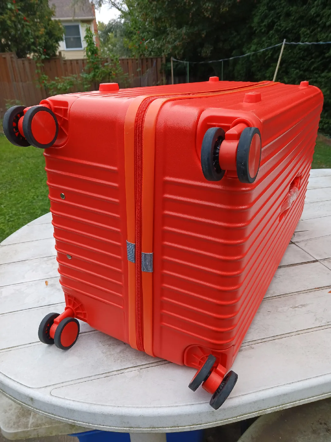 Orange Check-in Spinner Suitcase - 28" image indicator(2)